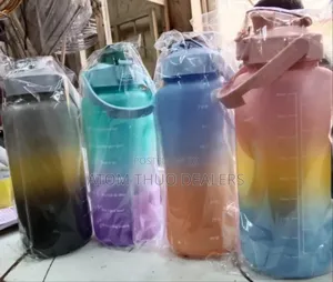3in1 Motivation Water Bottle