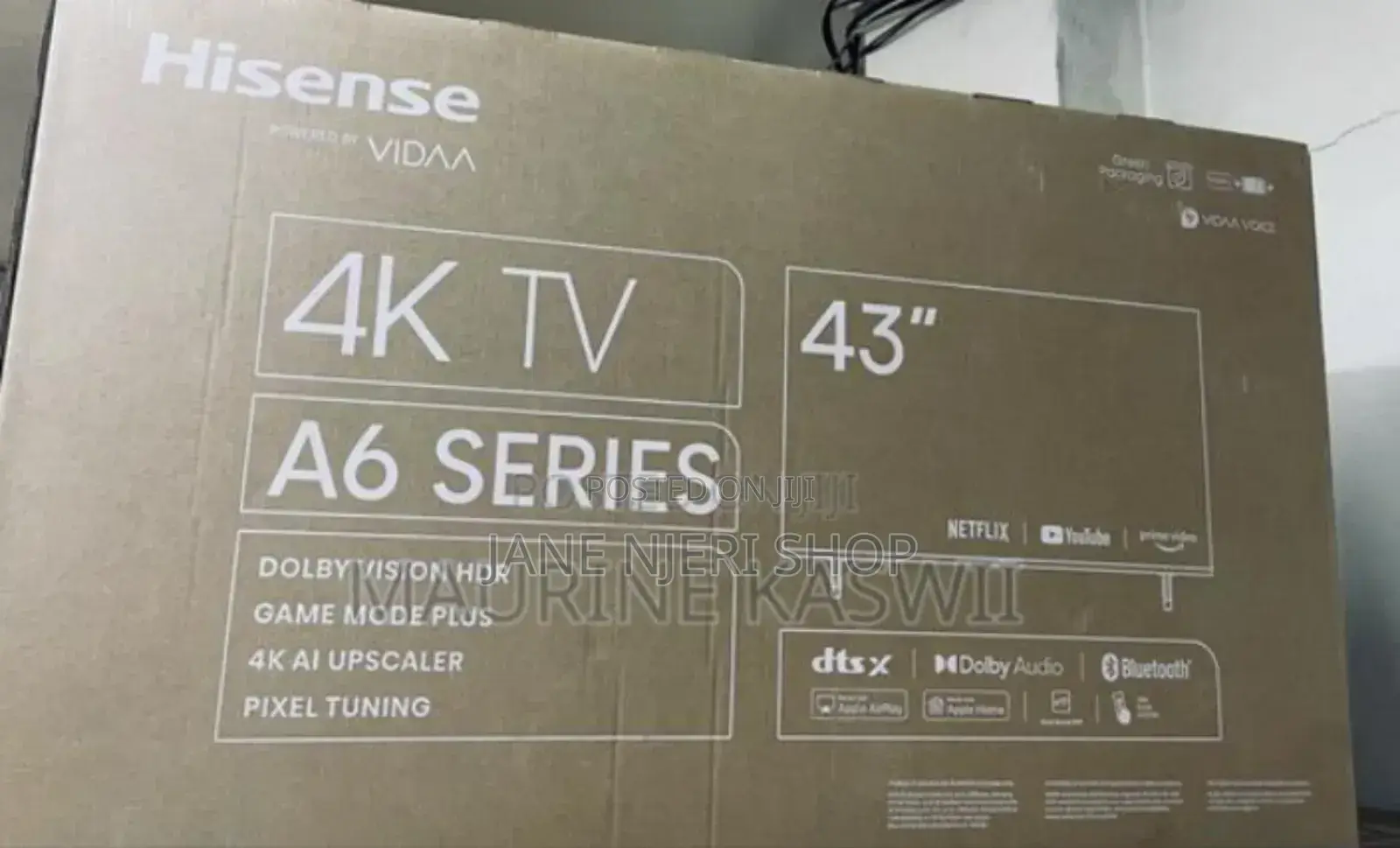 Original 43 Inch Smart Hisense Tv