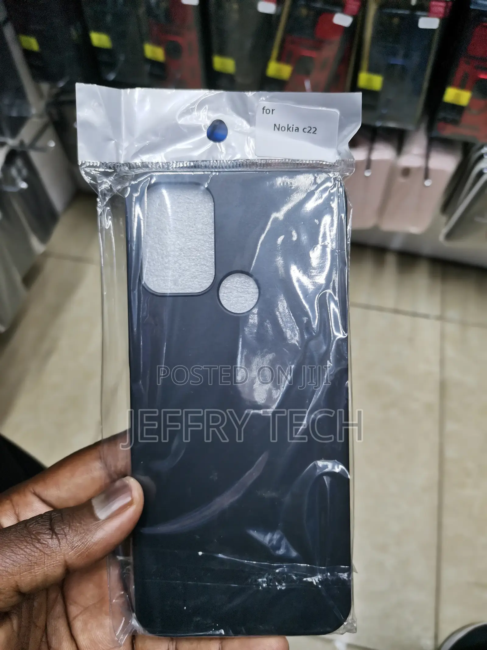 Nokia C22 Soft Silicone Flexible Rubber Protective Case