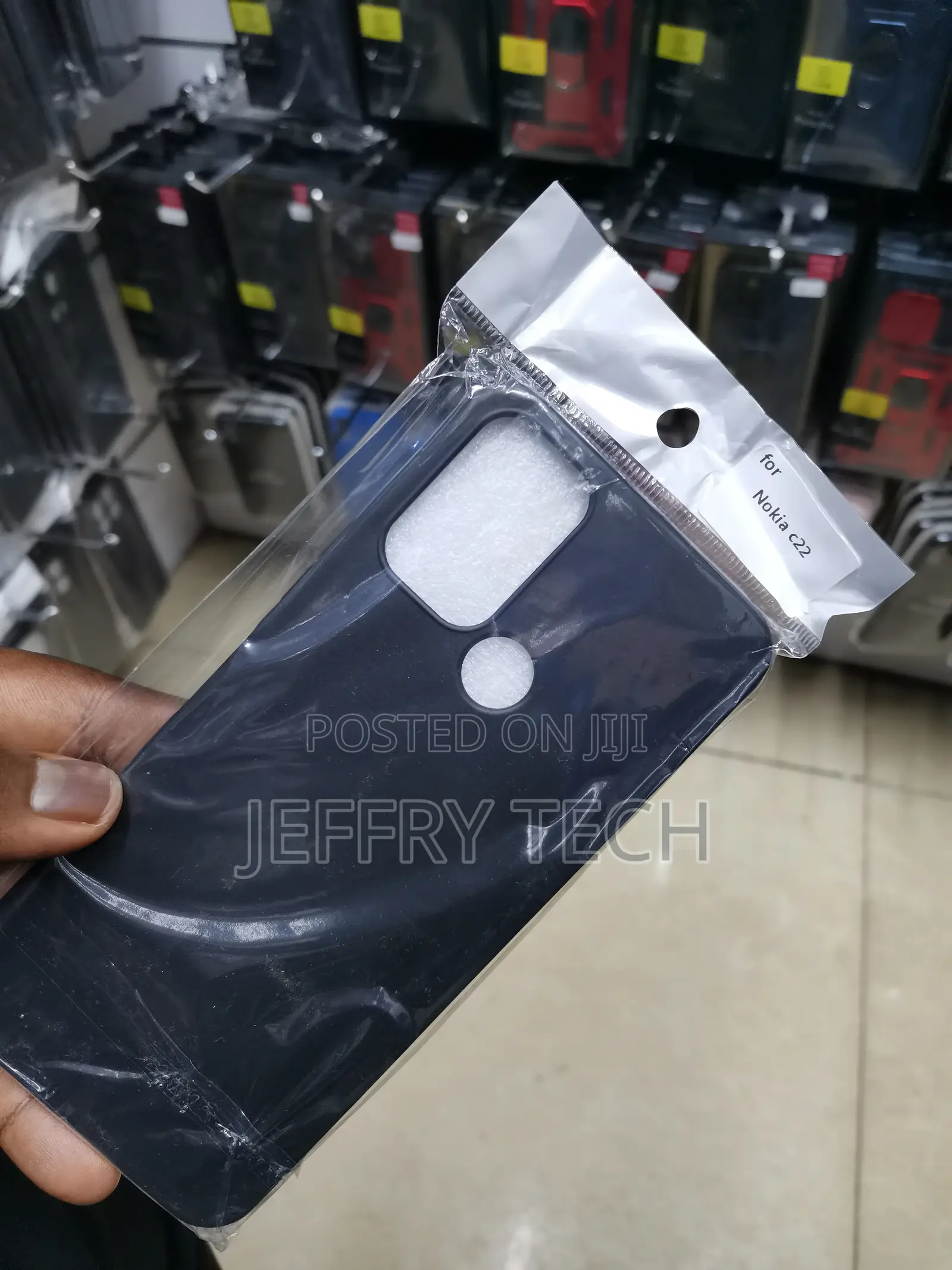 Nokia C22 Soft Silicone Flexible Rubber Protective Case
