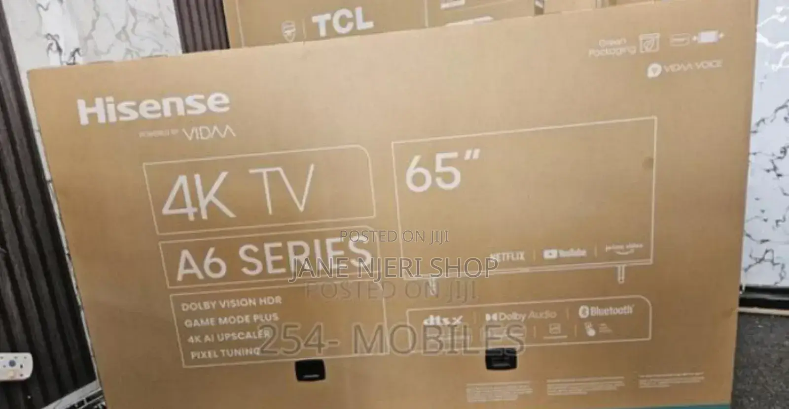 65inches" Hisense Smart Tv