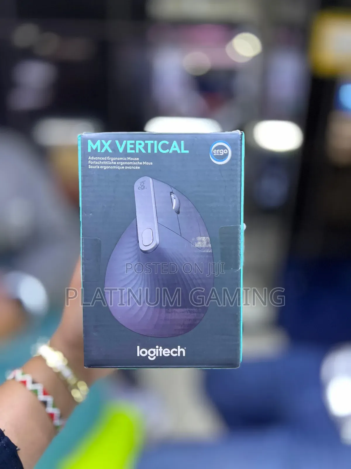 Logitech MX Vertical Ergonomic Wireless Mouse