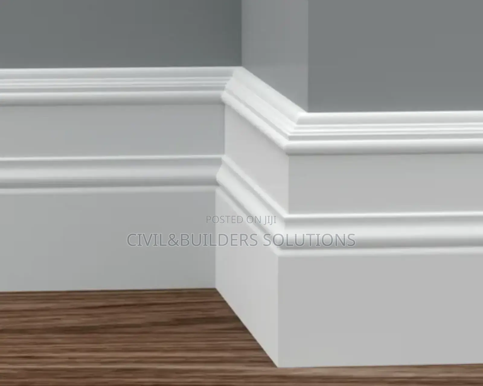 Shadow Gap Skirting (Recessed Wall Skirting)