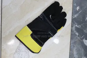 Leather Gloves Safety Cuff