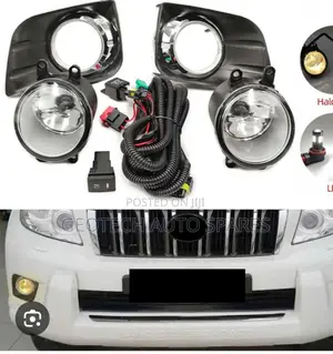 Toyota Prado 150 Foglight Covers