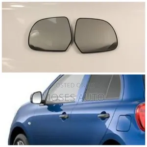 Nissan March Side Mirror Glass