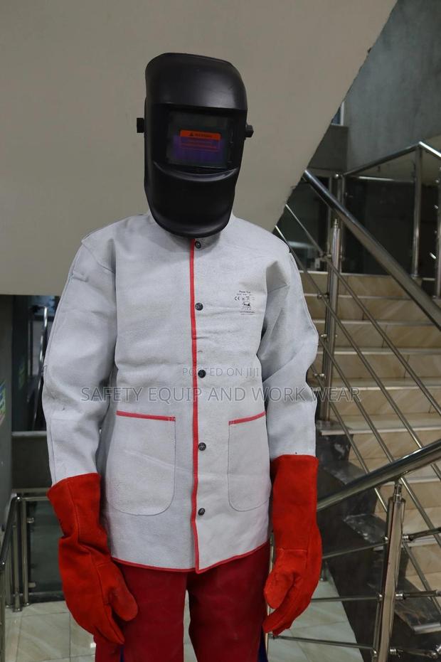 Welding Jacket, Gloves And Helmet