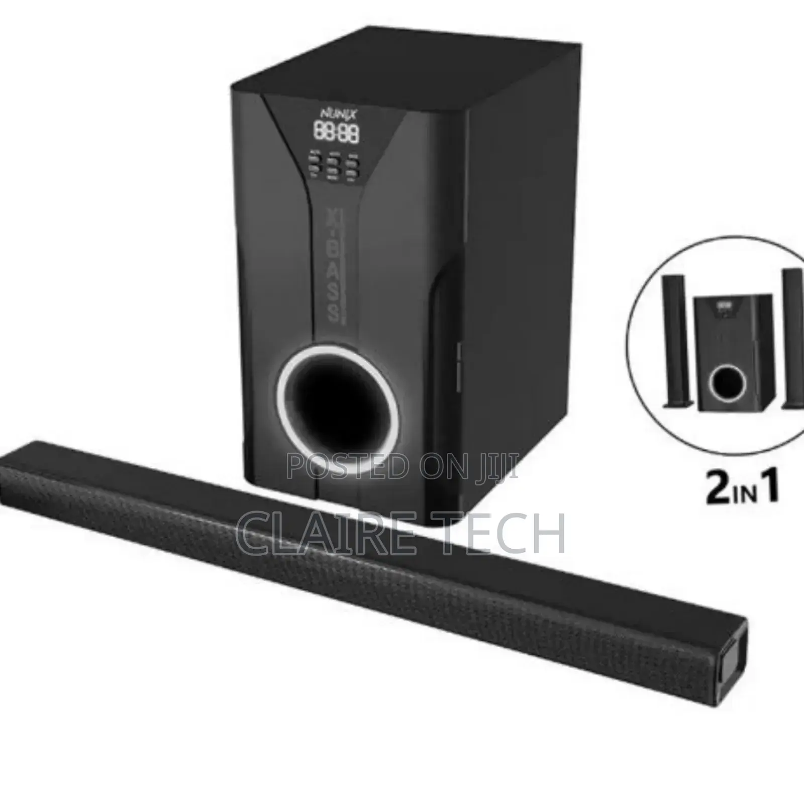 Nunix A61 Mini Subwoofer Speaker System