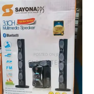 *Sayona SHT-1204BT 3.1 Tall Boy Home Theater System