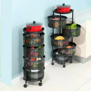 Kitchen Rack Black