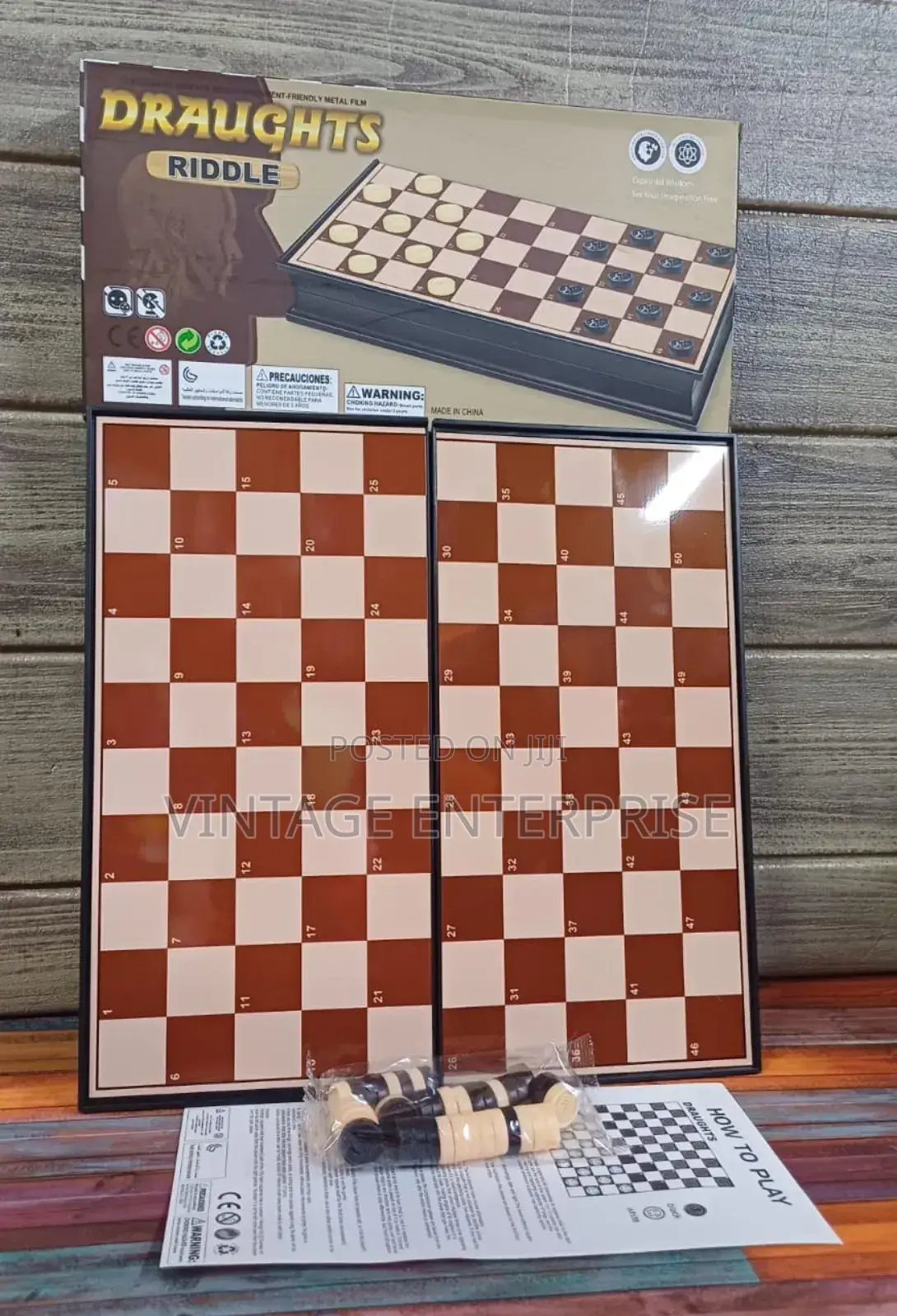 *Draught Game Board