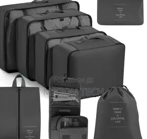 *8pcs Luggage Travel Organizers for Suitcase With Toiletry 