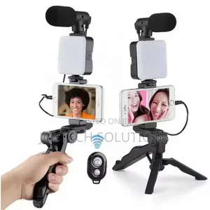 Original Mini Shoot Gun Microphone With A Blue Tooth Shutter