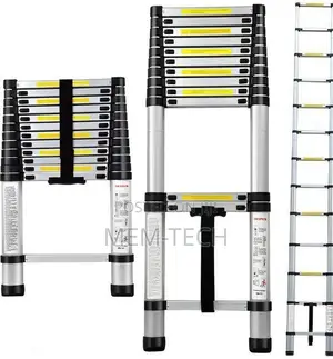 2.9M /9.5ft (10 Steps) Adjustable Aluminum Telescopic Ladder