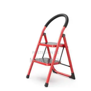 Steel Ladder Foldable 2 Steps Premium