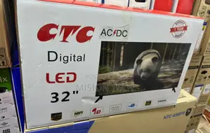 CTC 32" Inch Ac/Dc Frameless Digital TV LED Hd 