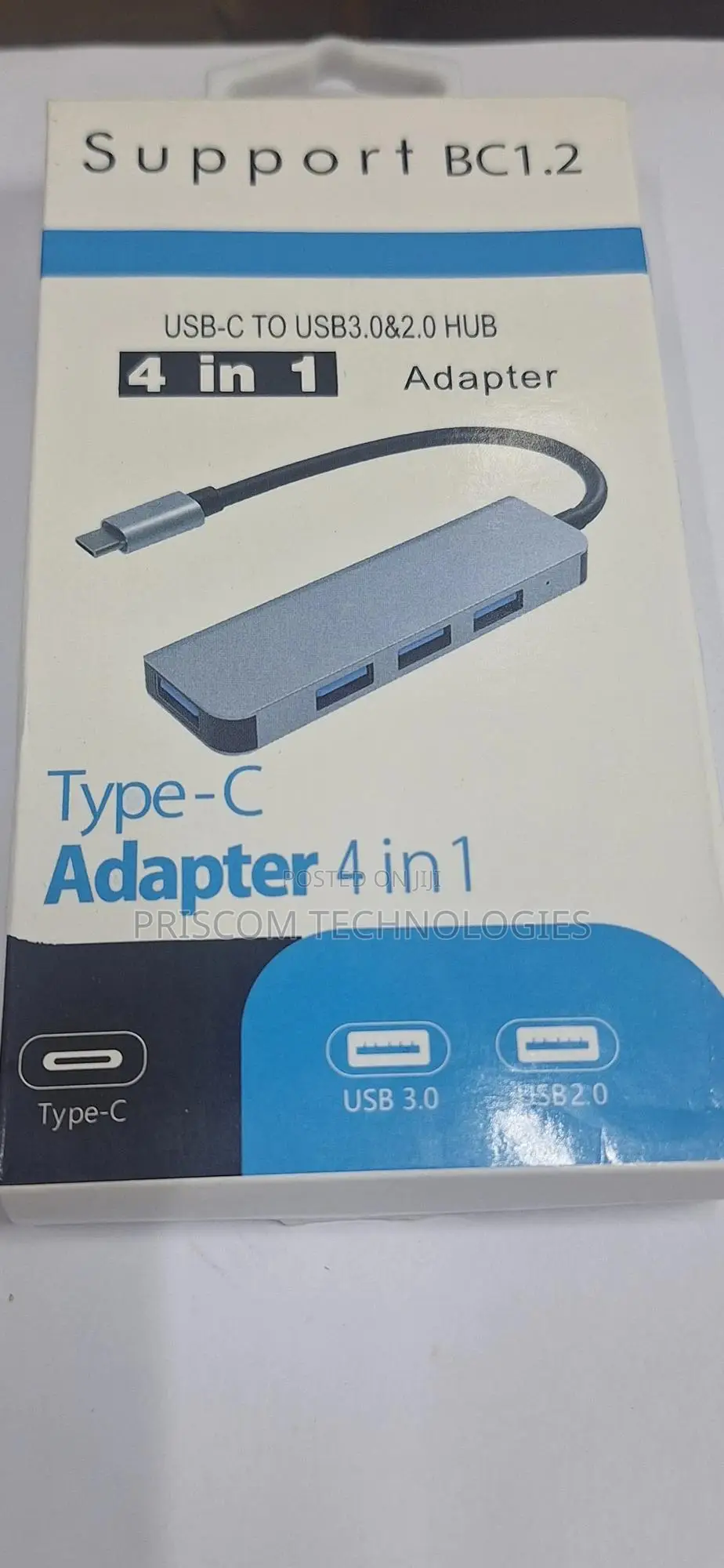 Type C To USB Adapter 4 In 1 Adapter