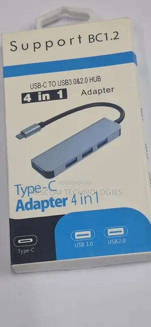 Type C To USB Adapter 4 In 1 Adapter