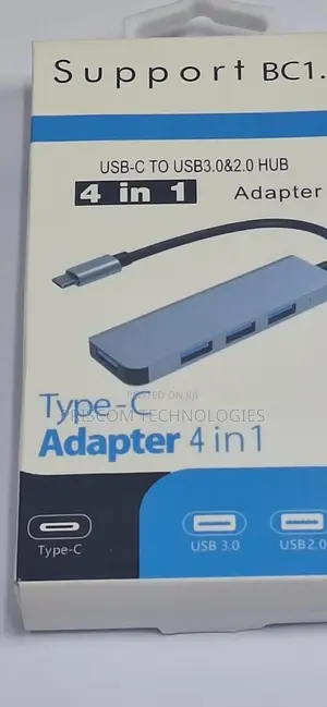 Type C To USB Adapter 4 In 1 Adapter