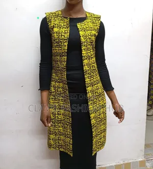 Knee Length Ladies Kitenge Kimono
