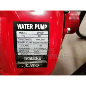 Agricultural Water Pump Kato 3"