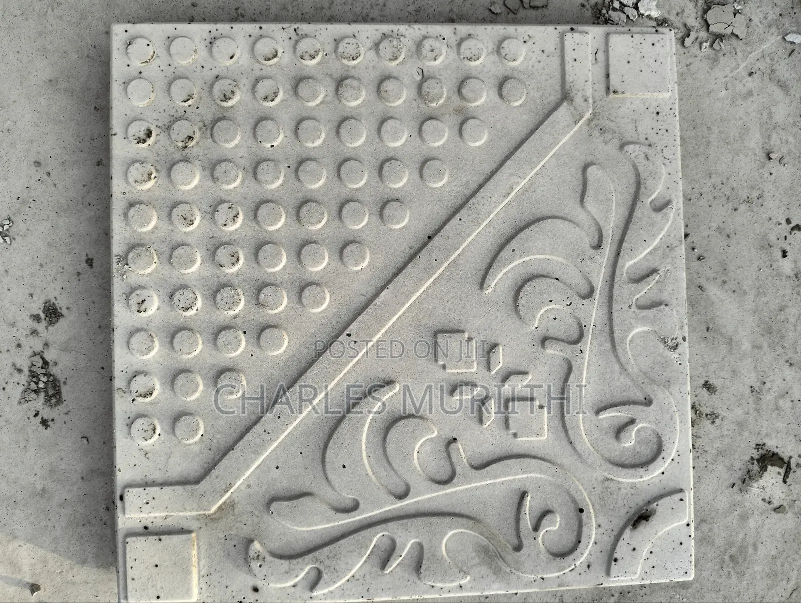 Pattern Tile Concrete Slabs(300mm*300mm)