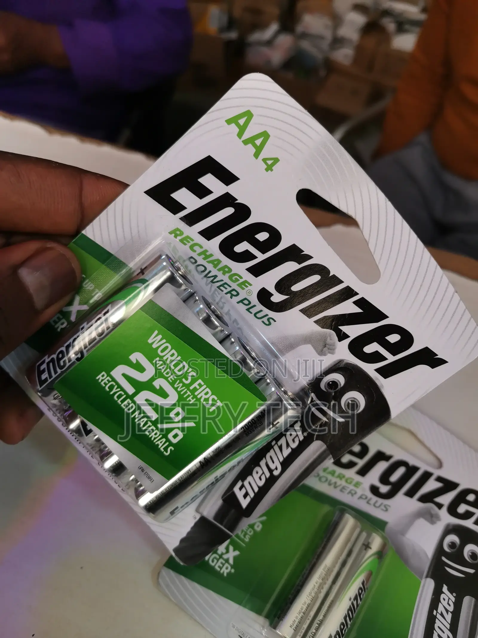 Energizer Rechargeable AA Batteries (4 Pack)