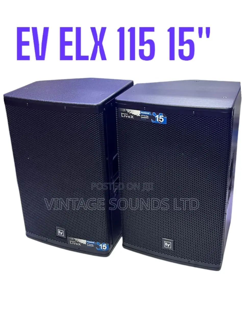 Ev Elx115 15” 2way Passive Midrange Loudspeaker (1PC)
