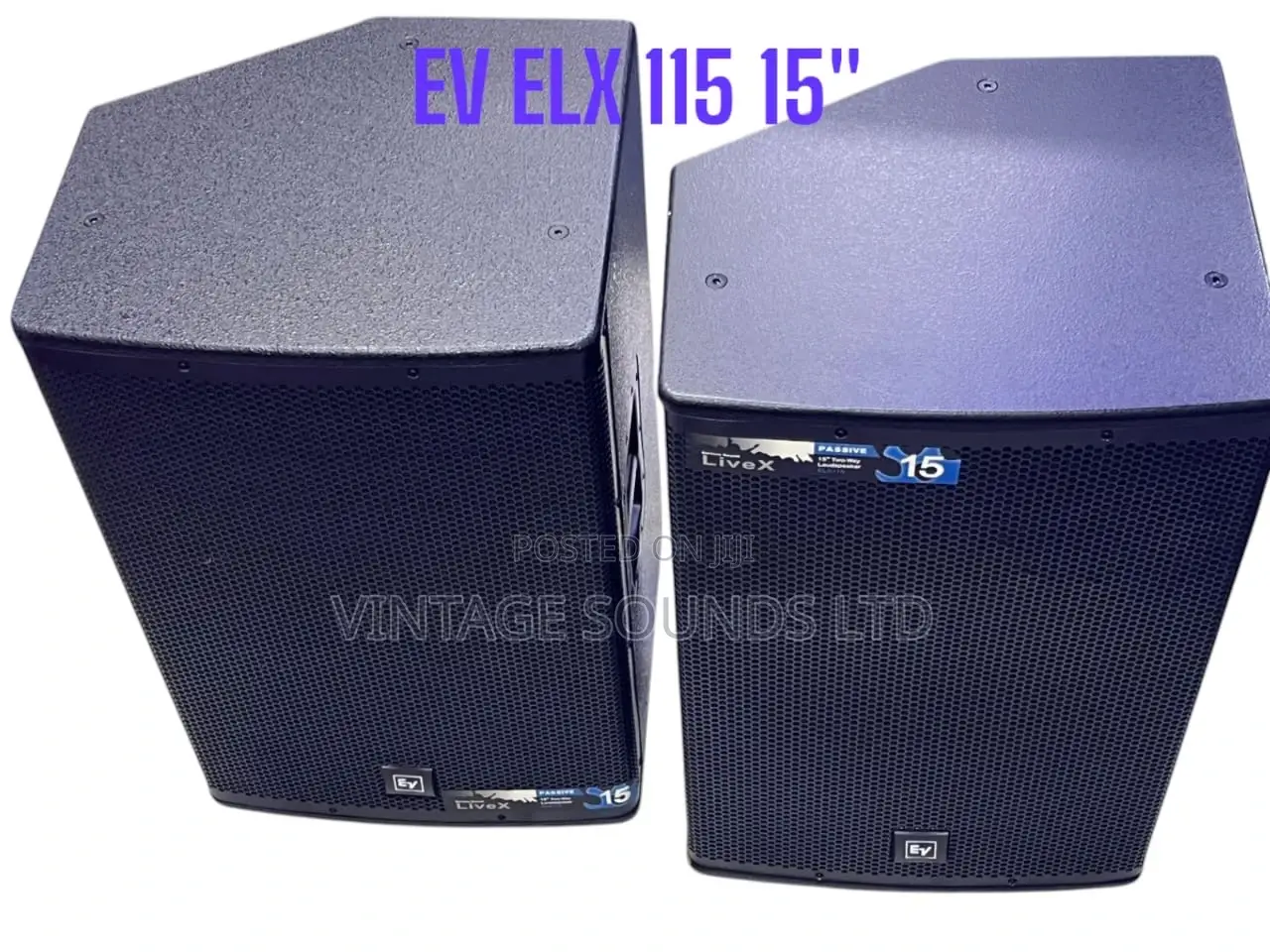 Ev Elx115 15” Passive Midrange Speaker ( 1pc )