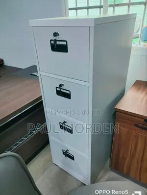 Metallic Four Drawers Office Filing Cabinet