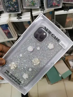 iPhone 11 Pro Max Rhinestone Crystal Flowers Glitter Case