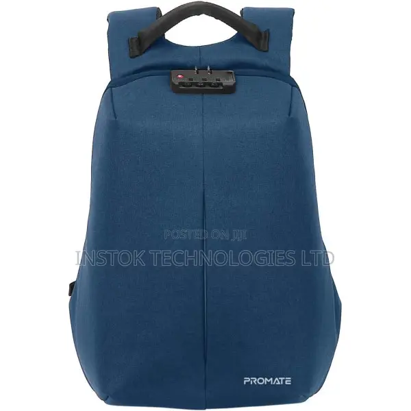 Promate Defender-16 16-Inch Laptop Backpack With Lock