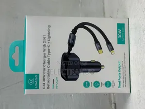Usams 30w Car Charger Brand New Sealed