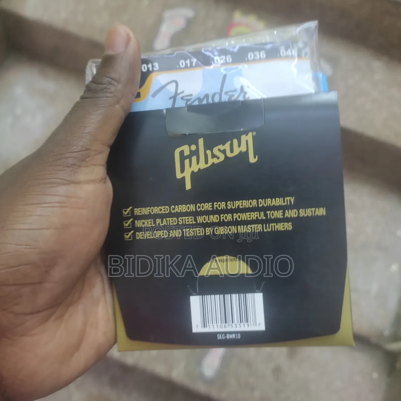 New Gibson Guitar Strings