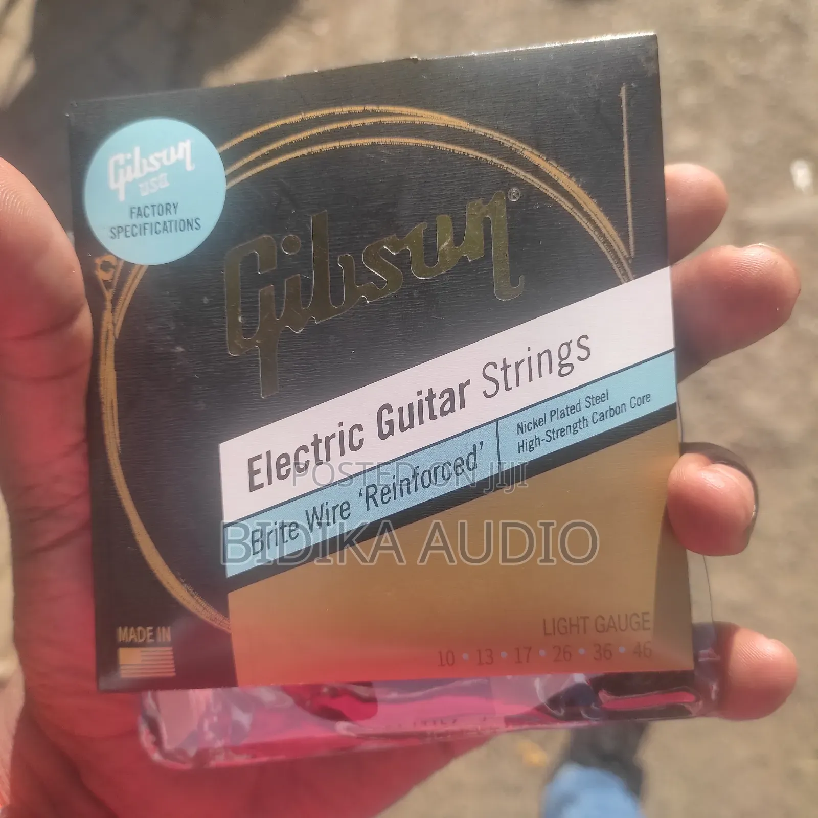 New Gibson Guitar Strings