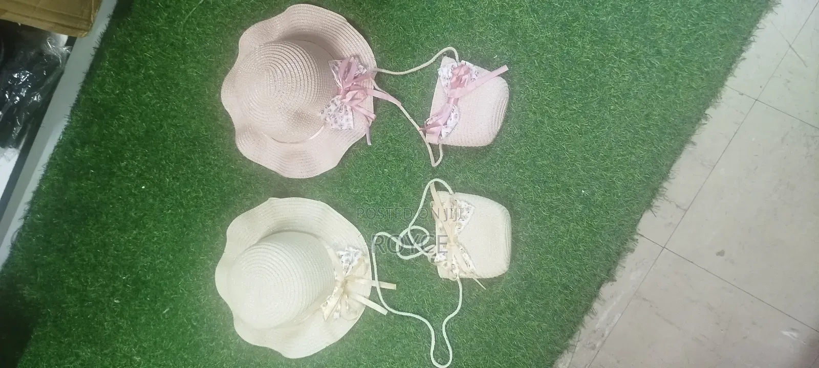 2pcs Girl Bag Hat Set