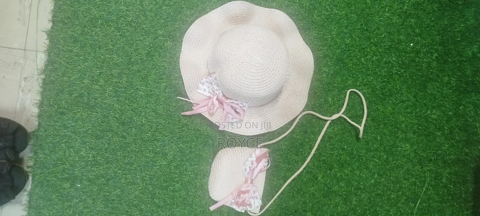 2pcs Girl Bag Hat Set