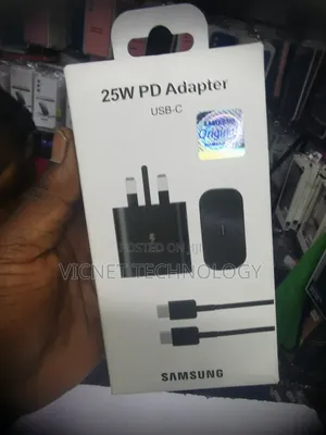 Samsung 25watts USB C Power Adapter and Cable