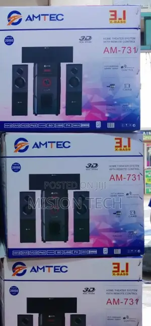 Amtec AM-731 3.1CH 20000W Sub Woofer Multimedia Sound System