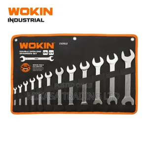 Wokin 12pcs Double Open End Spanner Set, (6×7mm - 30×32mm)