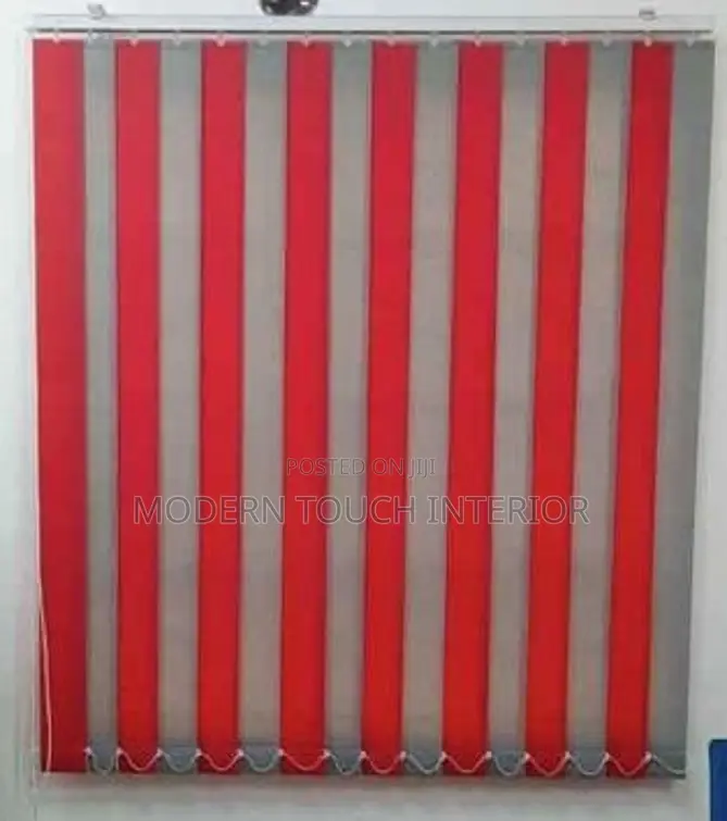 Custom-Fit Classic Fabric Vertical Blinds