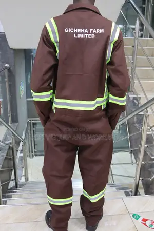 Overall Reflective -dark Brown Branded
