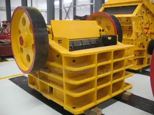 Mine Slag Cast Steel Breaking Jaw Crusher PE150X250 250X400