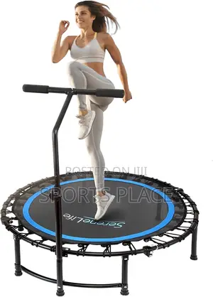 1.2meters Fitness Trampoline With Strong Adjustable Handle