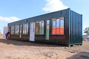 40FT Container Office Fabrication- Functionality Meets Class