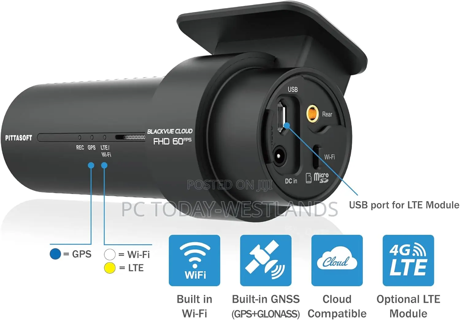 Blackvue DR750X-PLUS 2CH Full HD Dash Camera