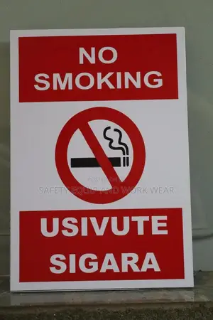 No Smoking/Usivute Sigara- Reflective