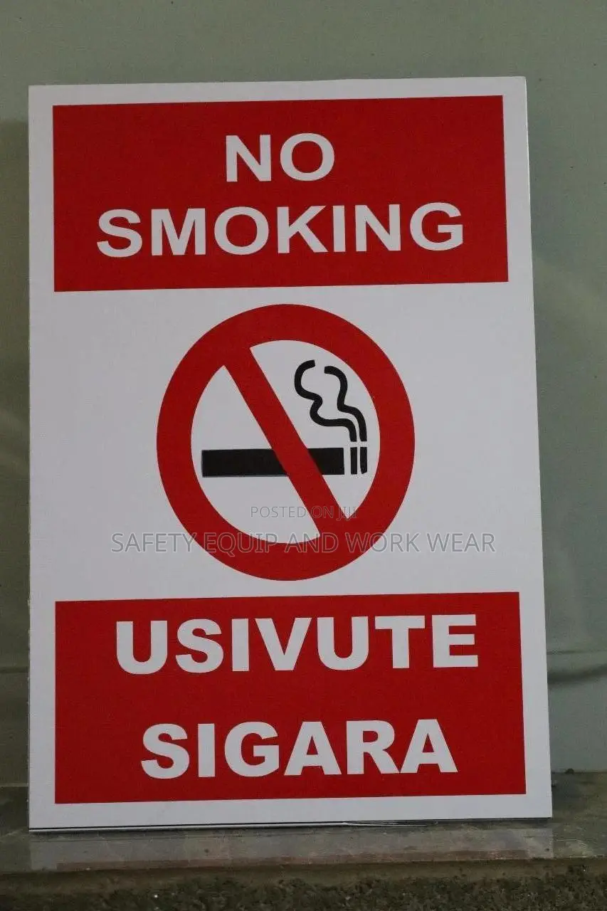 No Smoking/Usivute Sigara- Reflective