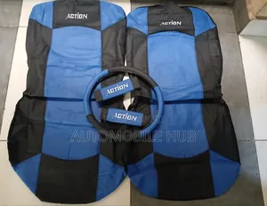 Car Seat Covers- Action Seat Covers Blue Black
