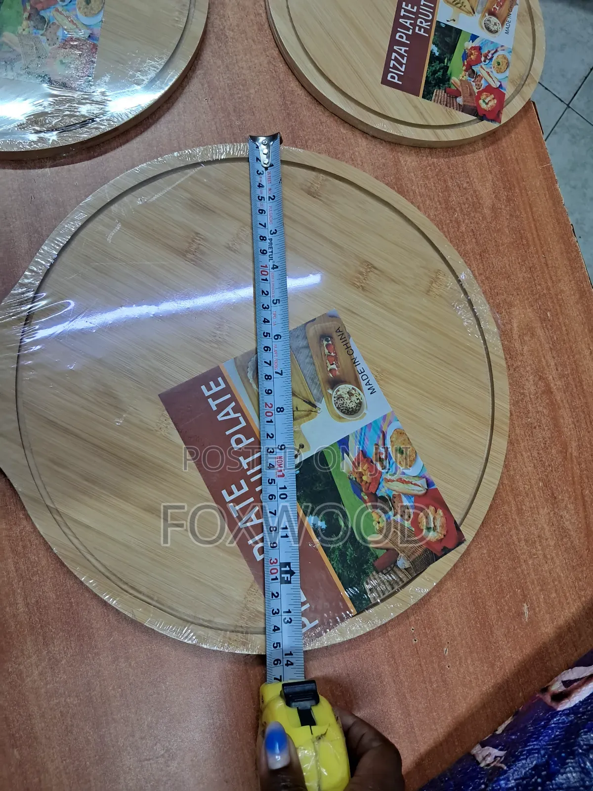 Bamboo Pizza Board Round.Now Available